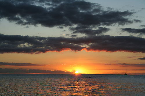 Tramonto a Bella Mare, Mauritius