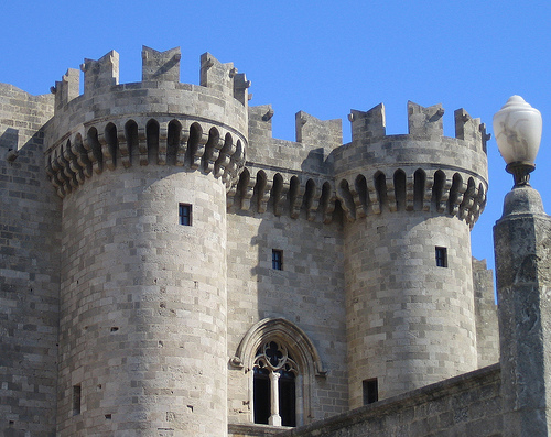 Il centro storico della città di Rodi