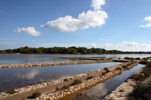 Le saline dell'isola di Formentera, nelle Baleari