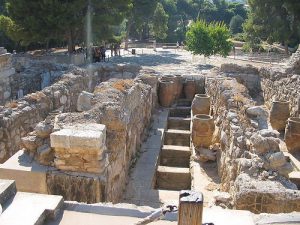 Isola di Creta: il palazzo di Minosse a Cnosso