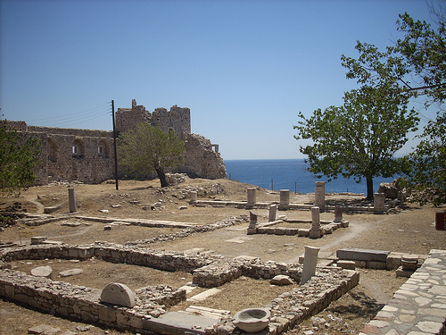 Isola di Samos: le rovine di Pythagorion