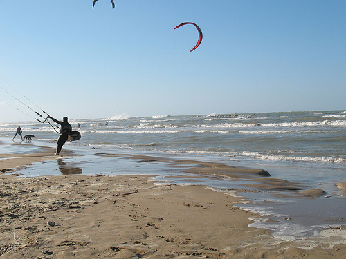 Kitesurf in Kenya: la spiaggia di Diani Beach