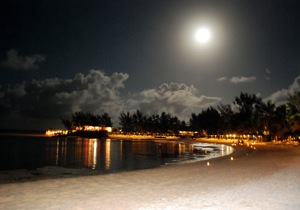 le notti nelle isole Mauritius