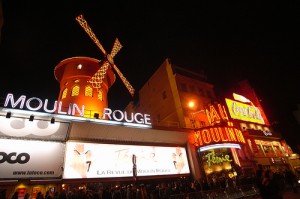 Il Moulin Rouge di Parigi