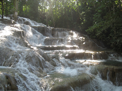 Ocho Rios, Giamaica: le cascate del fiume Dunn