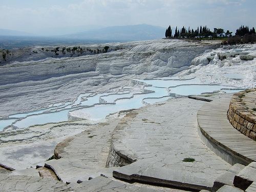 Pamukkale, Turchia: il castello di cotone