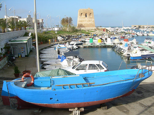 Salento: la torre di guardia di San Foca