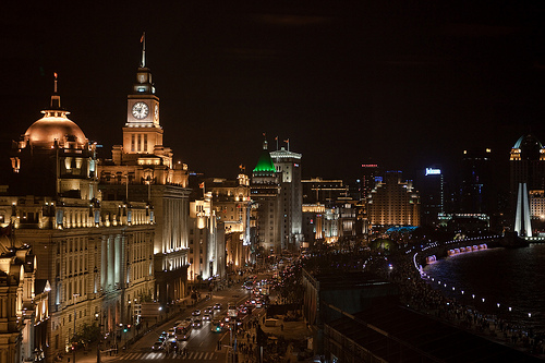 Shangai, Cina: il Bund