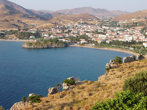 Le spiagge di Limnos, in Grecia