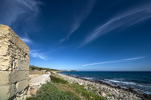 Le spiagge di Torre Vado, Puglia