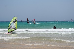 Windsurf a Limnos, Grecia